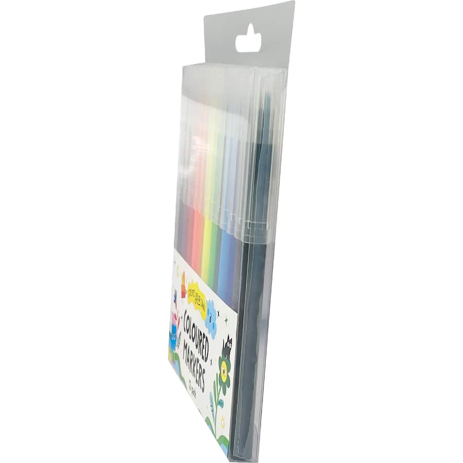 Kids Colouring Markers  12pack