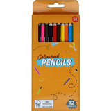 Kids Colouring Pencils  12pack