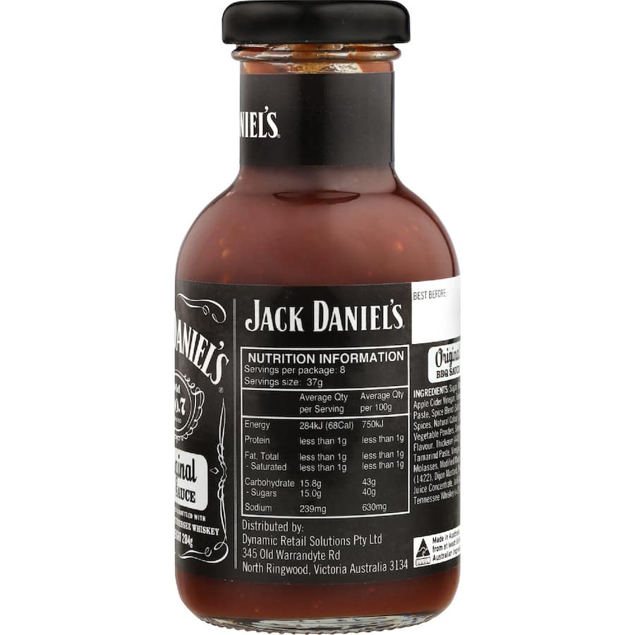 Jack Daniel's Bbq Sauce Original - 284g