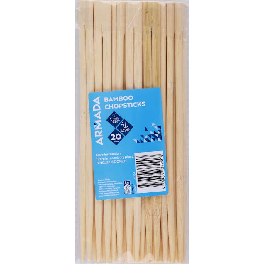 Armada Bamboo Chopsticks  20pack