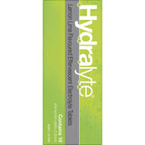 Hydralyte Effervescent Electrolyte Tablets Lemon Lime 10pack