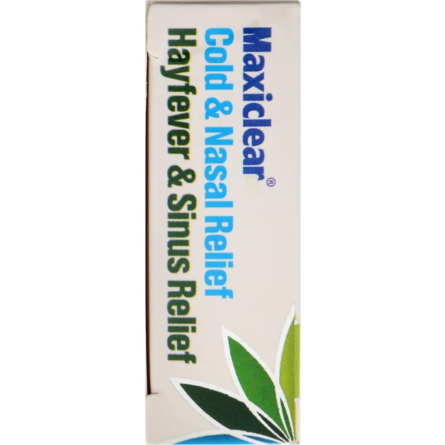 Maxiclear Cold, Flu & Sinus Remedy Cold, Nasal, Hayfever & Sinus 20pack