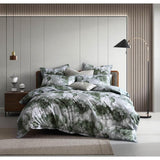 Private Collection Hailey Printed Quilt / Duvet Set | King Bed | Sage