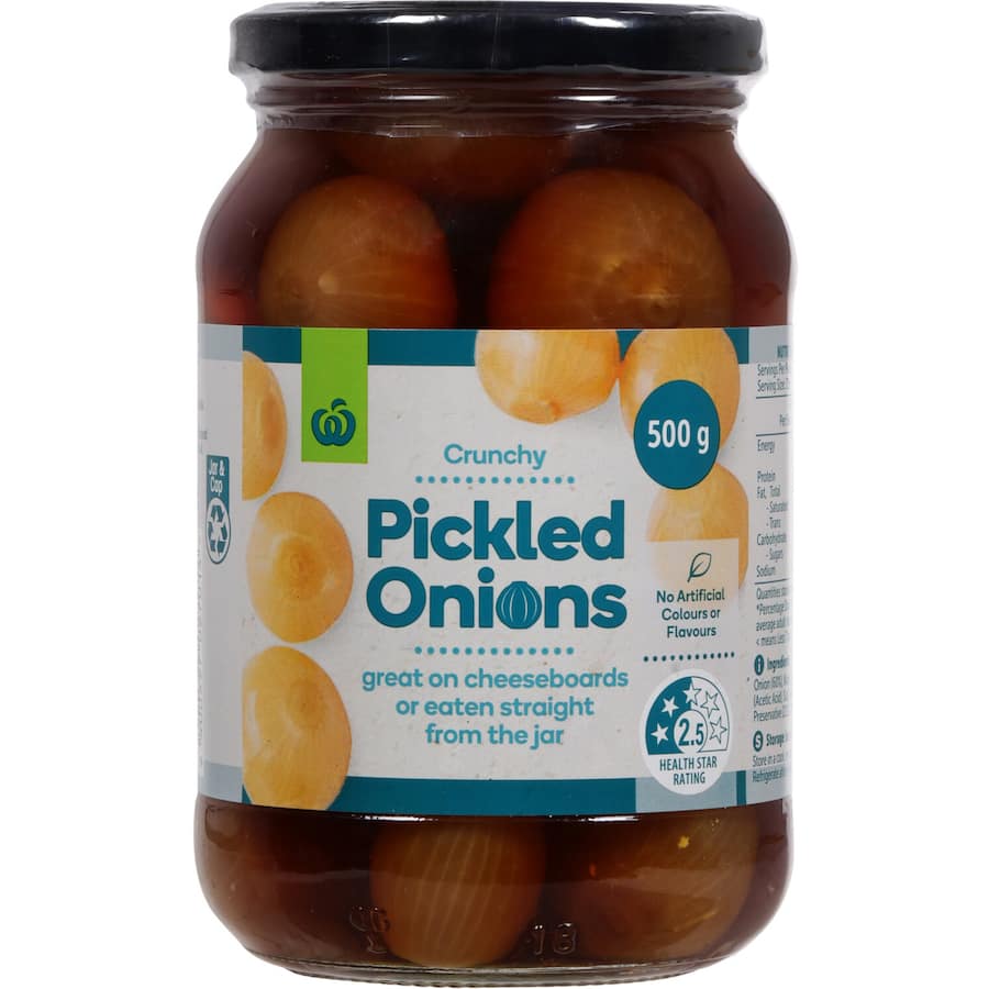 Woolworths Pickled Onions  500g