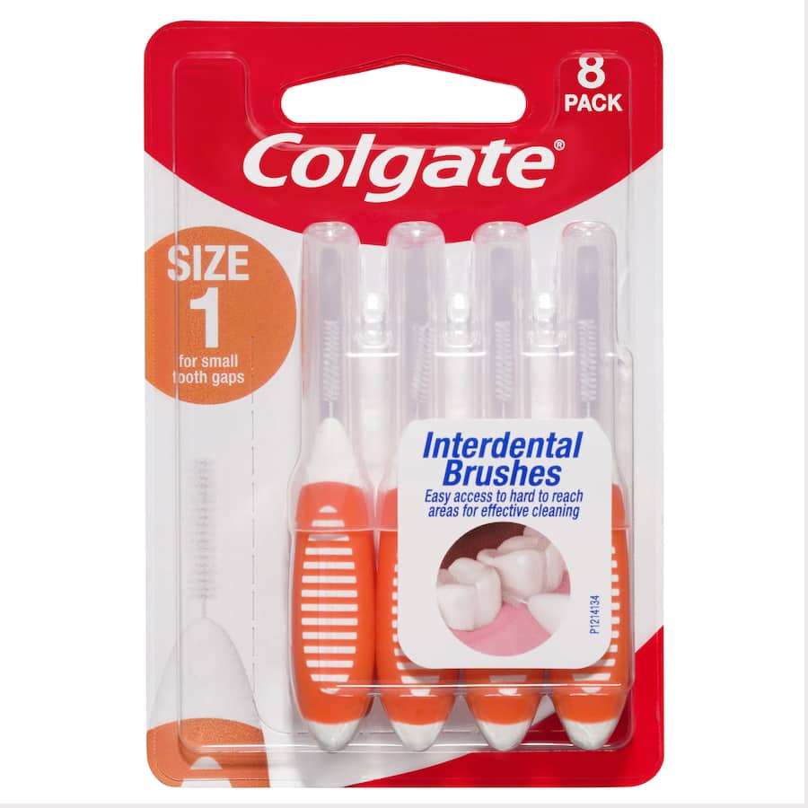Colgate Interdental Brush Size 1 8pack