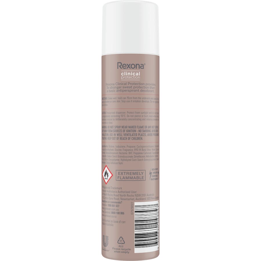 Rexona Clinical Protection 96h Antiperspirant Summer Strength 180mL
