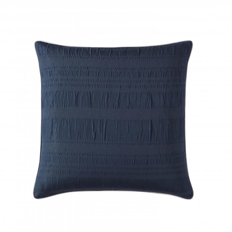 Platinum Orlando Jacquard European Pillowcase | Indigo