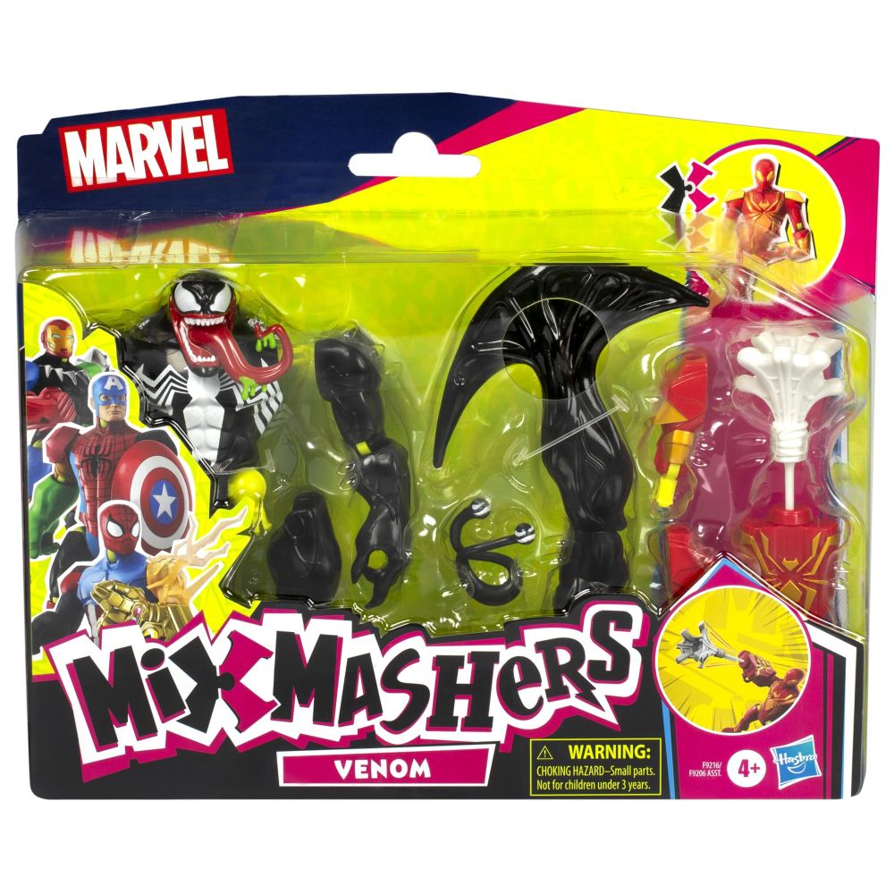 Mix Mashers Spider-Man Deluxe Figure Assortment (6)
