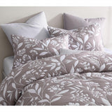 Platinum Madison Jacquard European Pillowcase | Latte