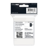 Ultra Pro: UP82668 PRO-Gloss 50ct Standard Deck Protector sleeves: White