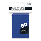Ultra Pro: UP82965 PRO-Gloss 60ct Small Deck Protector sleeves: Blue