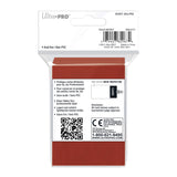 Ultra Pro: UP82967 PRO-Gloss 60ct Small Deck Protector sleeves: Red