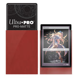 Ultra Pro: UP84263 PRO-Matte 60ct Small Deck Protector sleeves: Red