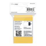 Ultra Pro: UP84268 Pro-Matte 60ct Small Deck Protector Sleeves: Yellow