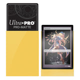 Ultra Pro: UP84268 Pro-Matte 60ct Small Deck Protector Sleeves: Yellow