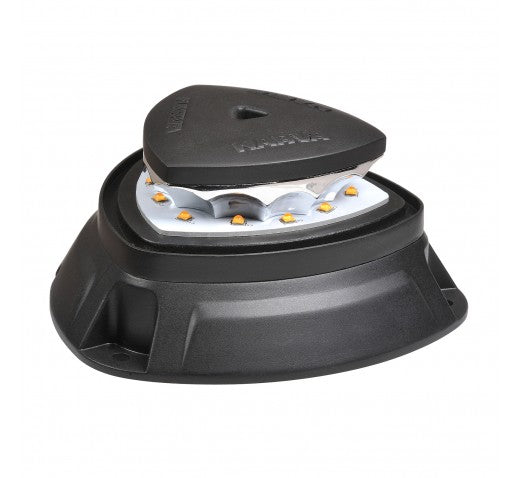 AEROTECH LOW PROFILE AMBER LED STROBE FLANGE BASE