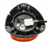 AEROTECH LOW PROFILE AMBER LED STROBE FLANGE BASE