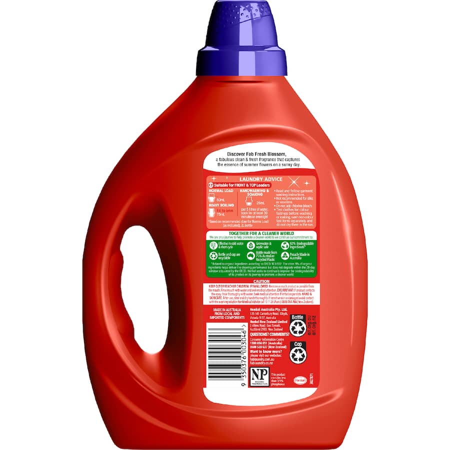 Fab Laundry Liquid Fresh Blossom
