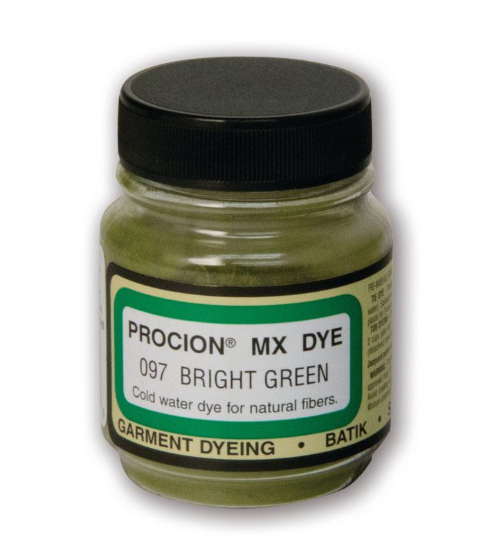 Vibrant Jacquard Procion MX Dye 18.71g, ideal for cold water dyeing on cotton and linen with lasting color effects.