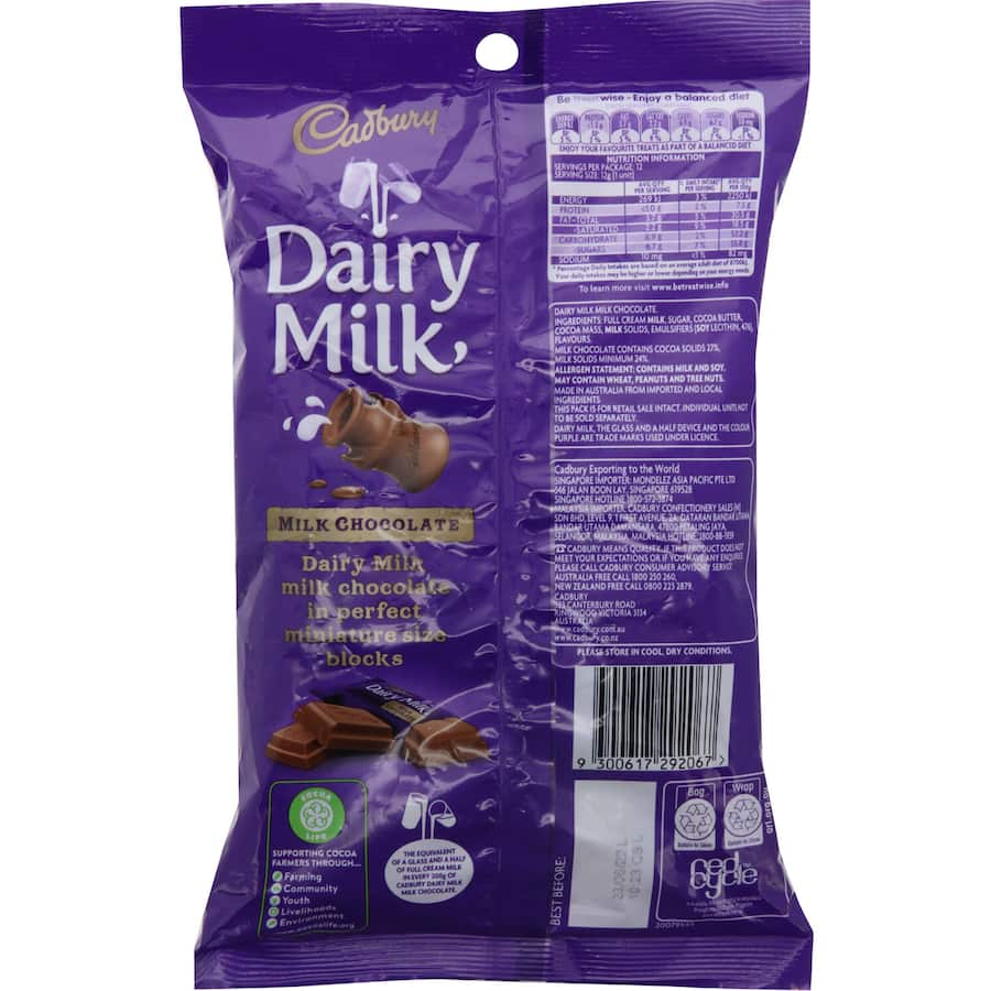 Cadbury Chocolate Sharepack Dairy Milk