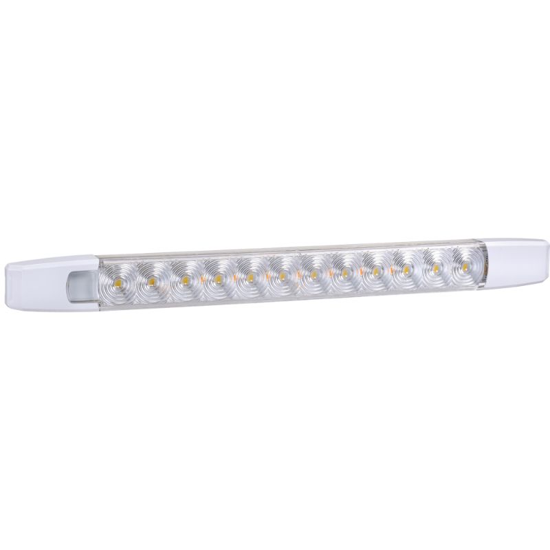 12V DUAL LED STRIP LAMP WHITE/AMBER