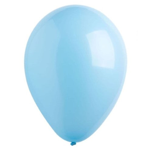 Latex Balloons 30cm Bulk Pack of 200 Fashion Baby Blue