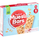 Woolworths Muesli Bars Yoghurt Strawberry