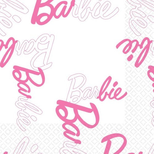 Barbie Lunch Napkins  - Pack of 16