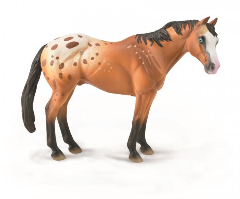 CollectA Light Brown Appaloosa Stallion