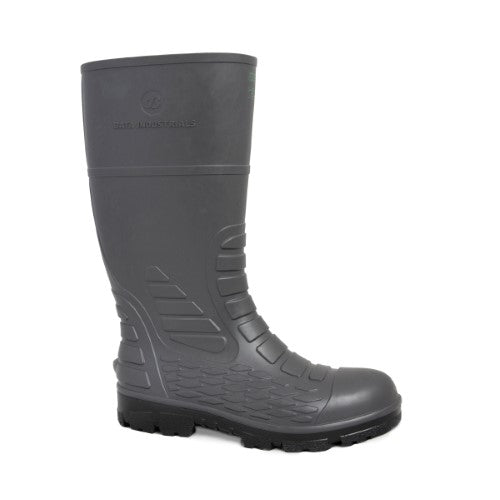 Safety Boots - Bata Steel Toe/ Armour Layer Black/Grey (Size 15)