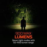 Rechargeable Headlamp - NEBO Mycro 900+