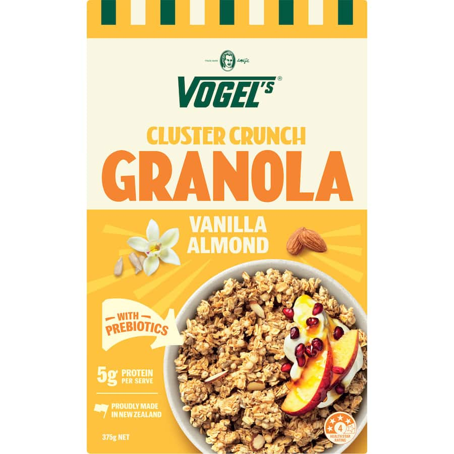 Vogels Cluster Crunch Granola Vanilla Almond