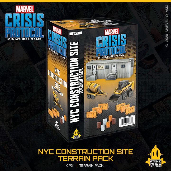 Marvel: Crisis Protocol  - NYC Construction Site Terrain