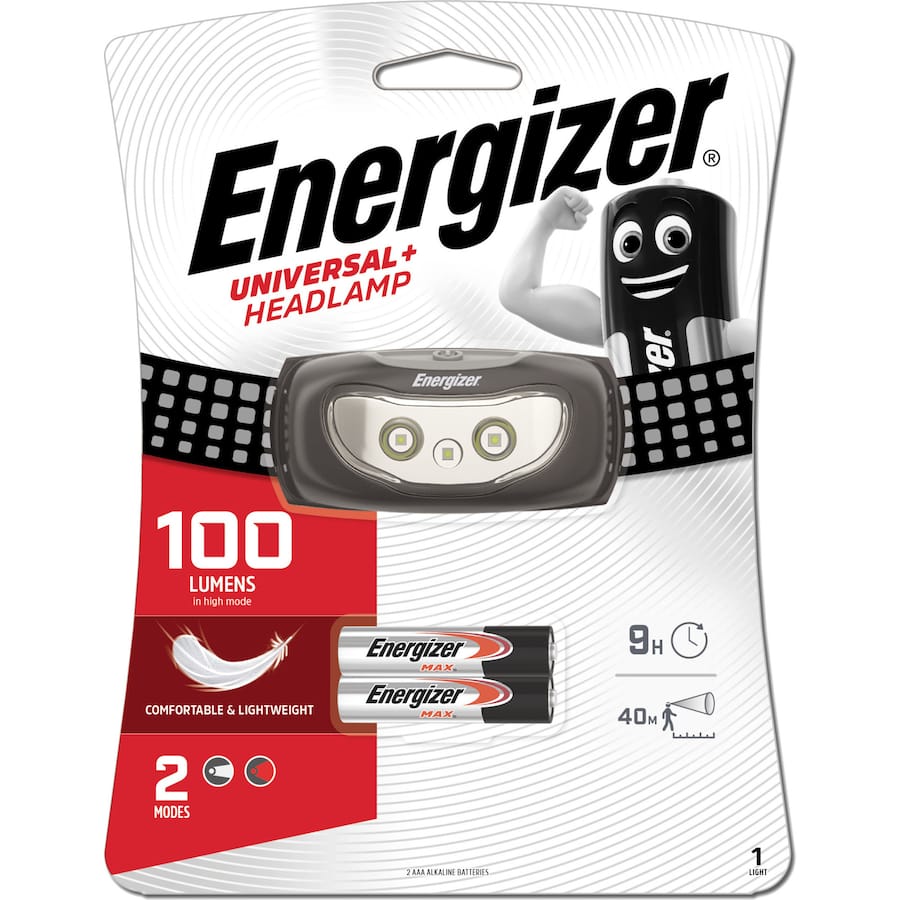 Energizer Universal + Headlamp