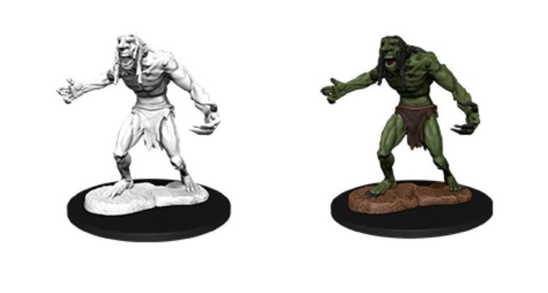 Dungeons & Dragons Nolzur's Marvelous Unpainted Miniatures Raging Troll
