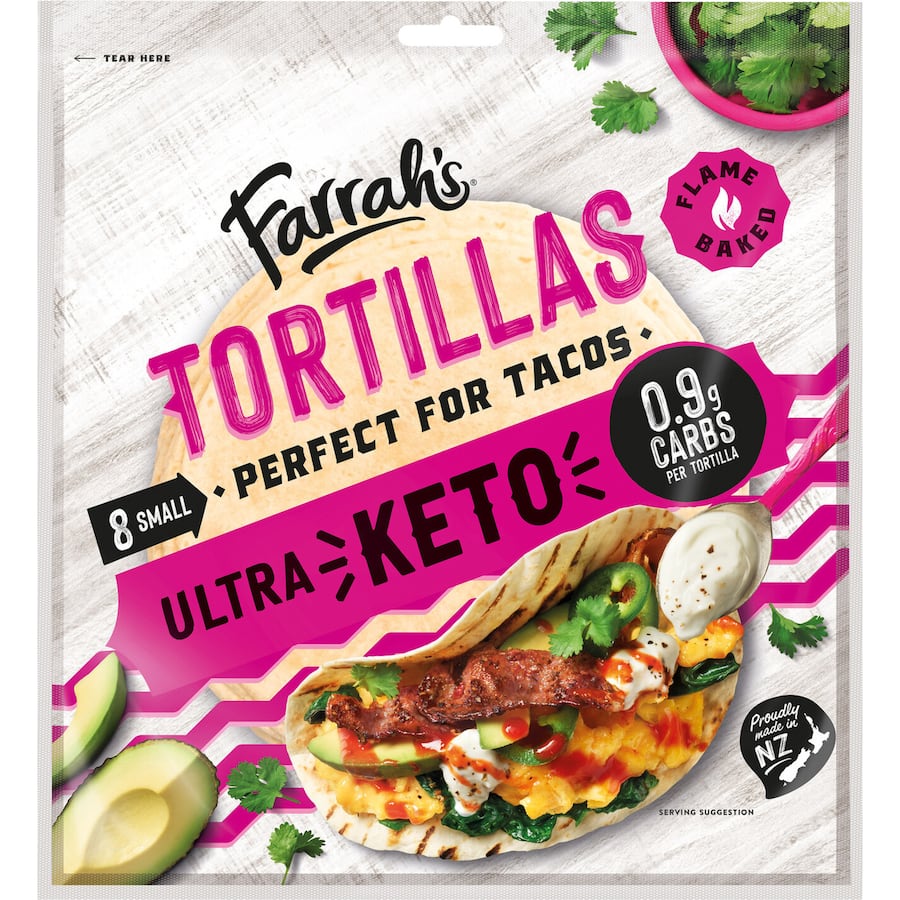 Farrah's Tortillas Low Carb Ultra Keto Small
