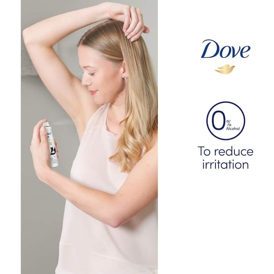 Dove Advanced Care Antiperspirant Aerosol Invisible Dry 250mL