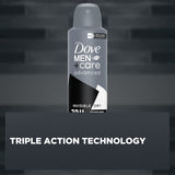 Dove Men + Care Advanced Antiperspirant Aerosol Invisible Dry 250mL