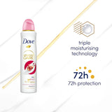 Dove Advanced Care Antiperspirant Aerosol Pomegranate & Lemon 250mL