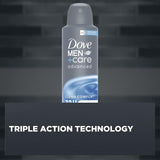 Dove Men + Care Advanced Antiperspirant Aerosol Clean Comfort 250mL