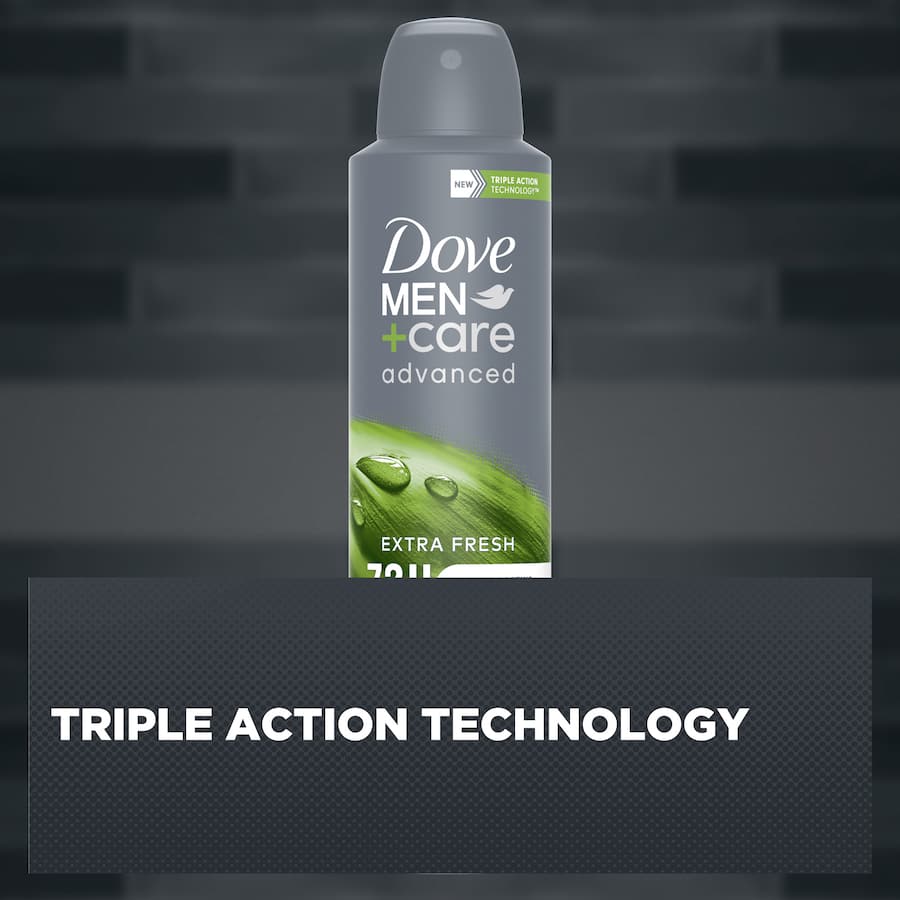 Dove Men + Care Advanced Antiperspirant Aerosol Extra Fresh 250mL