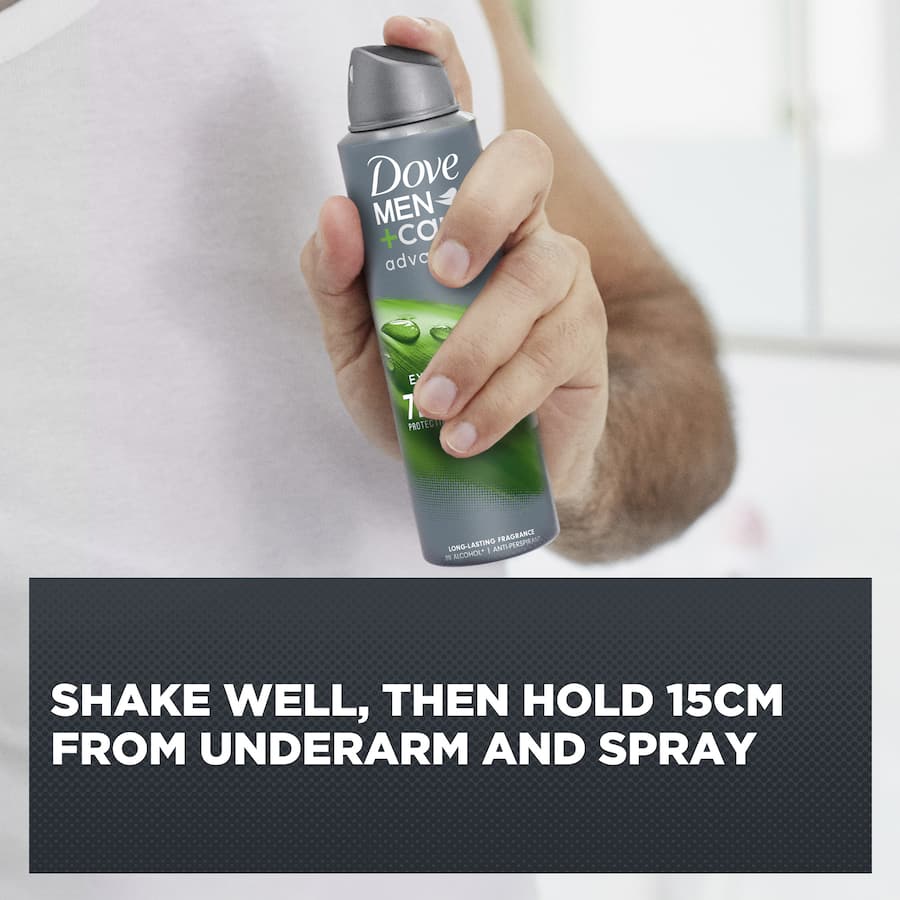 Dove Men + Care Advanced Antiperspirant Aerosol Extra Fresh 250mL