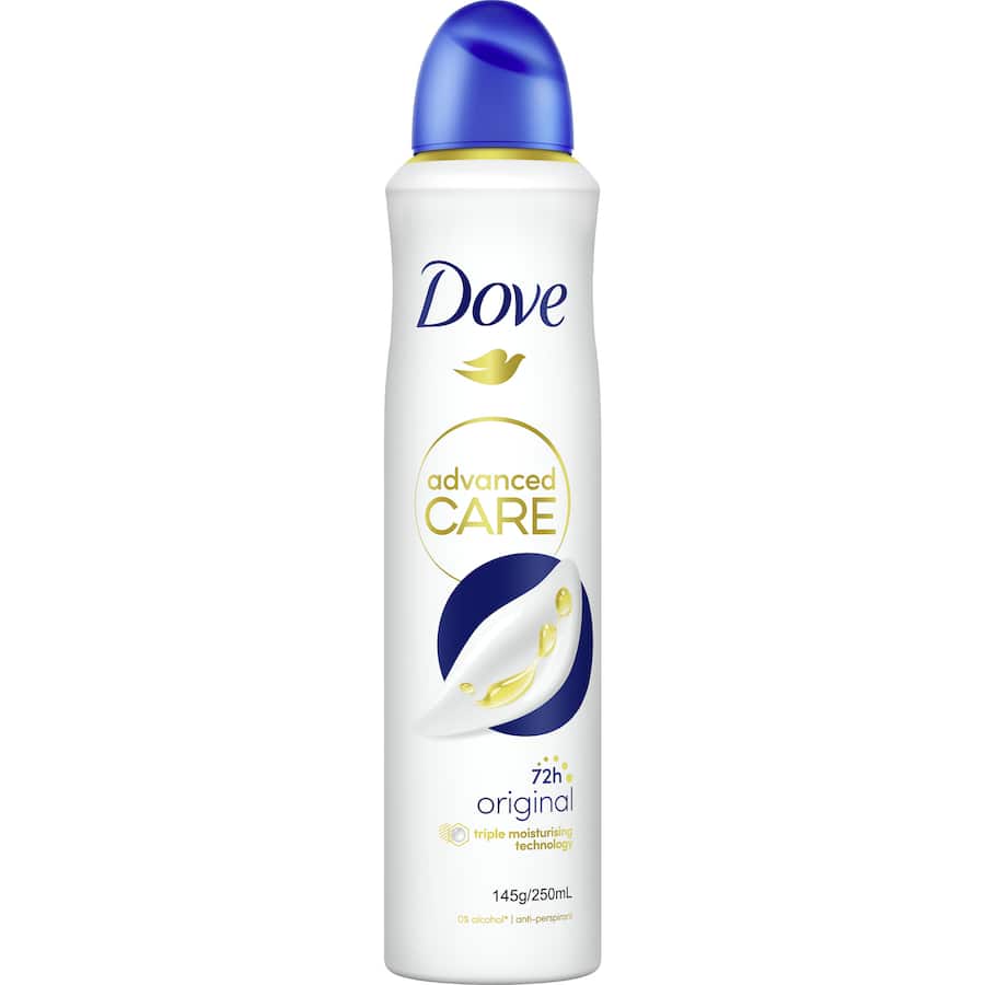 Dove Advanced Care Antiperspirant Aerosol Original 250mL
