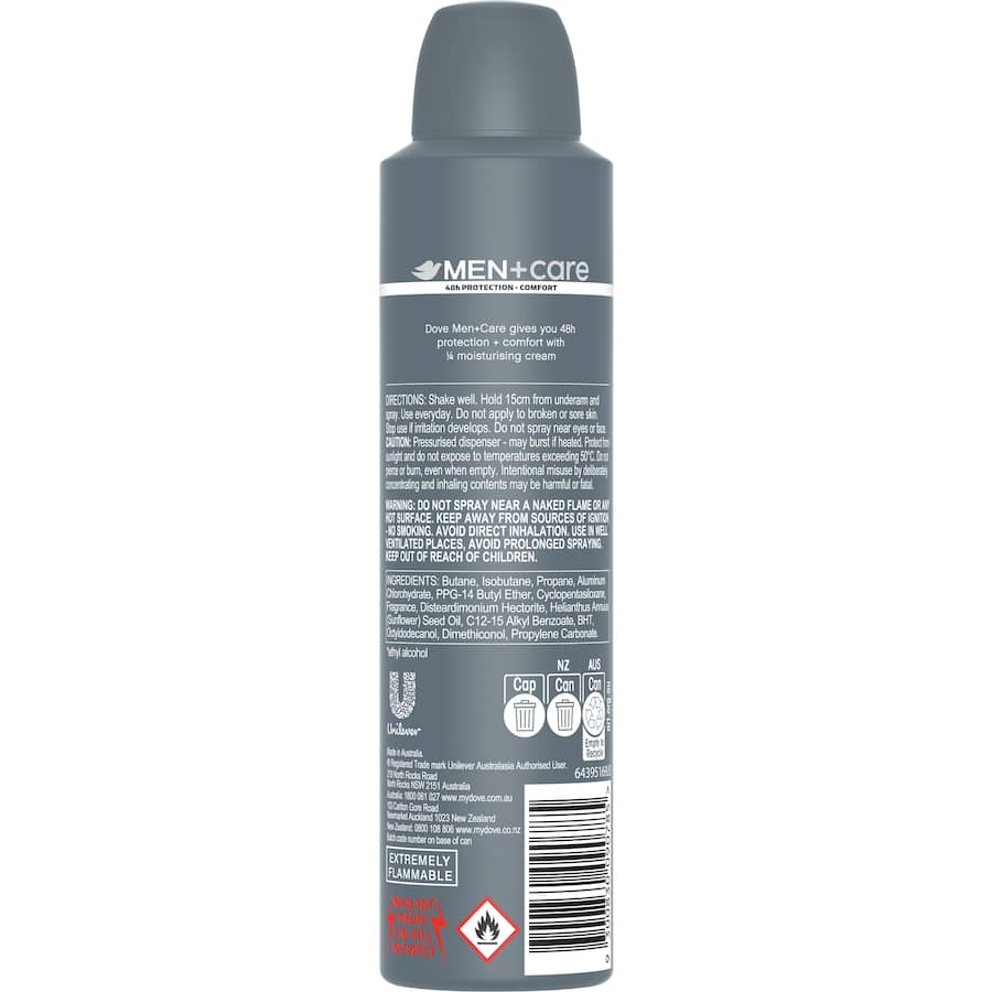 Dove Men + Care Antiperspirant Aerosol Classic 250mL