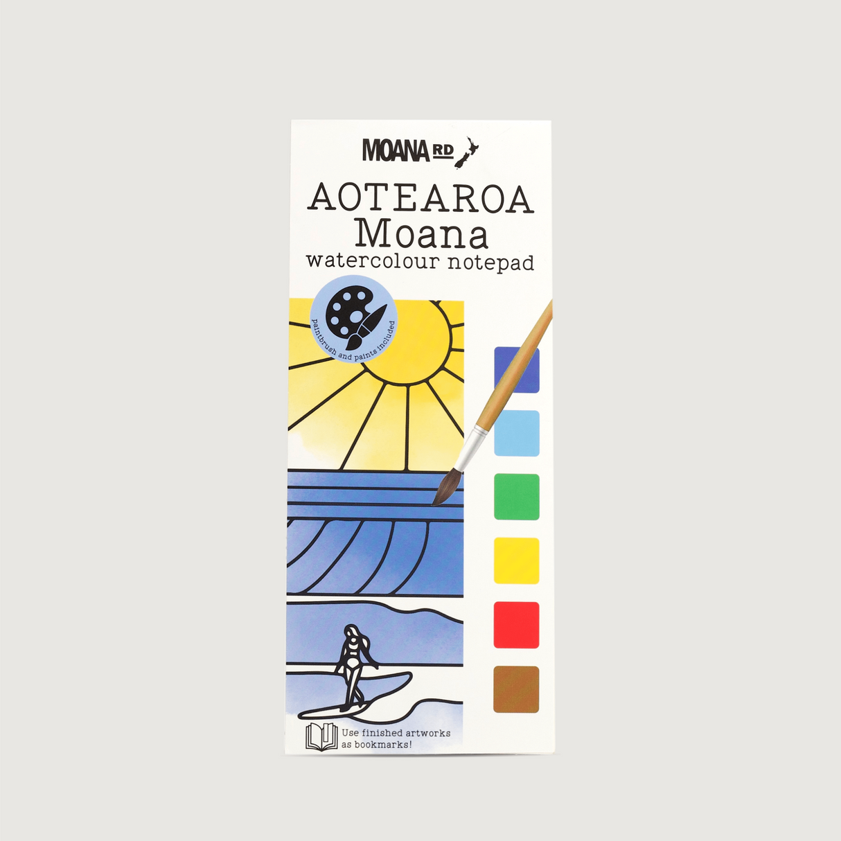 Moana Road - Watercolour Notebook - Aotearoa / Moana