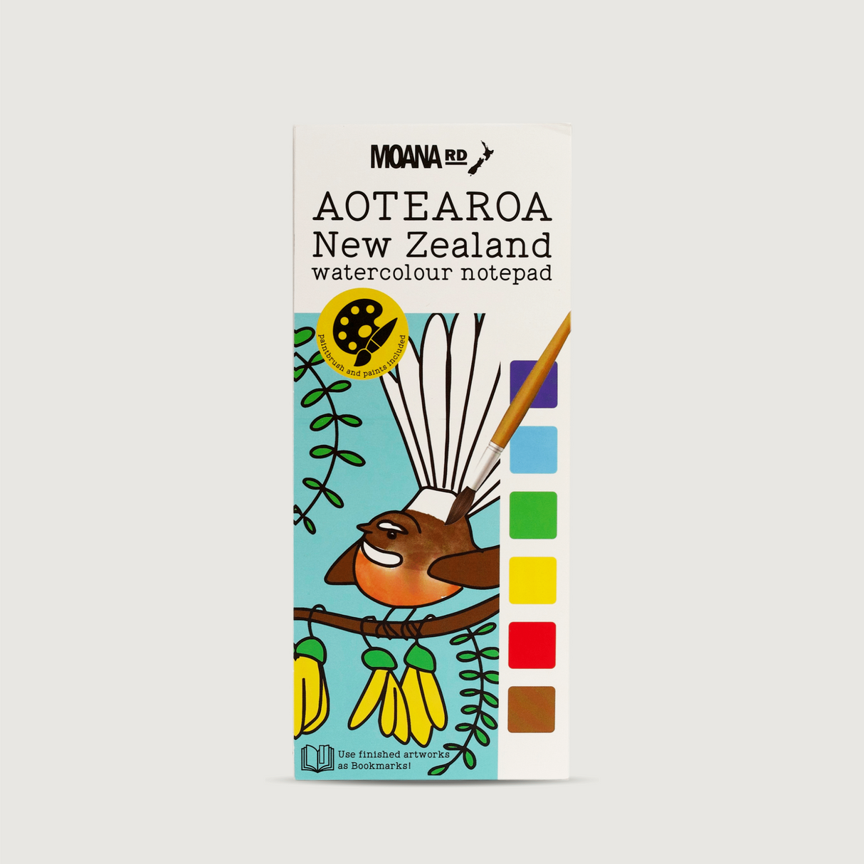Moana Road - Watercolour Notebook - Aotearoa / New Zealand