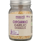 Macro Organic Garlic Granules  55g