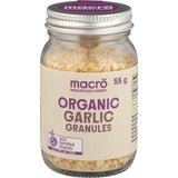 Macro Organic Garlic Granules  55g