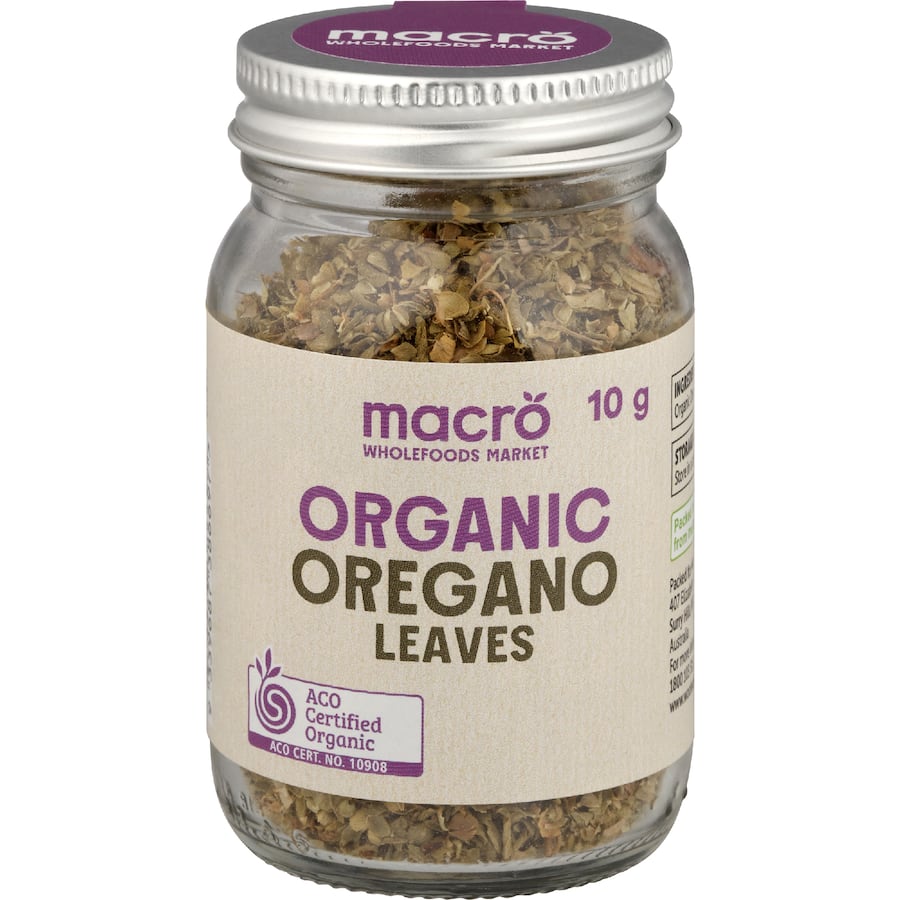 Macro Organic Oregano Leaves - 10g