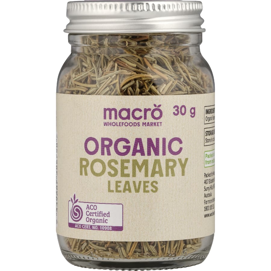 Macro Organic Rosemary Leaves - 30g